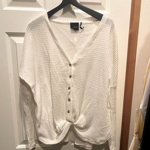 White swing thermal shirt